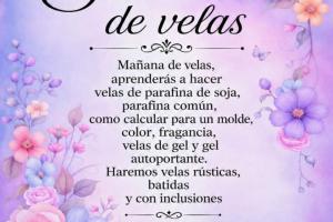 Moda Belleza  SEMINARIO DE VELAS